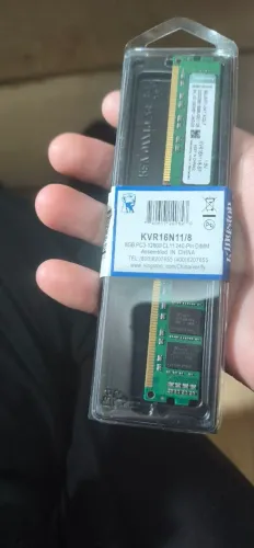 Memória kinkston 1600ghz - ddr3
