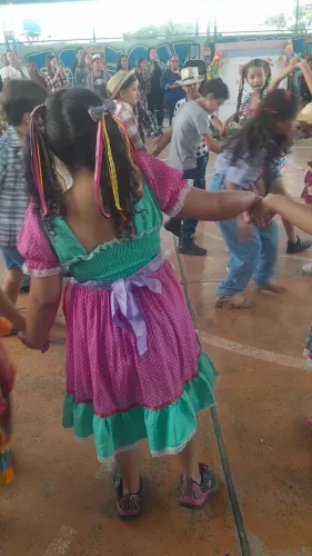 Vestido de quadrilha 