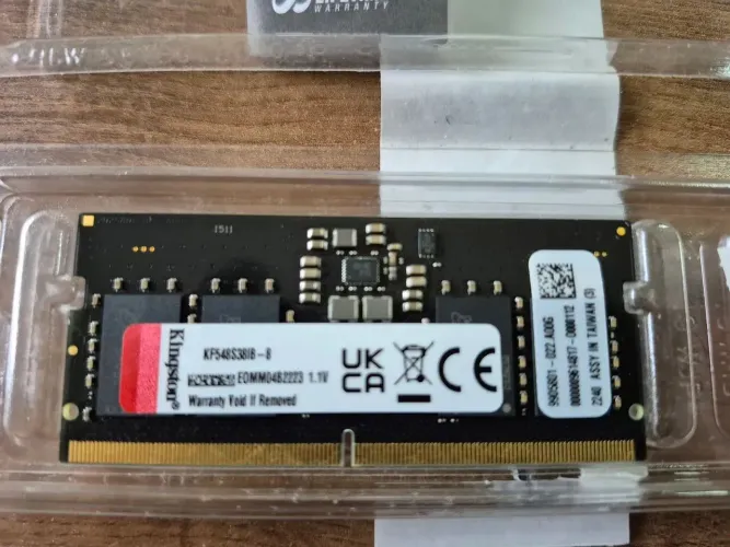 Memória Ddr5 8gb 4800mhz Kingston