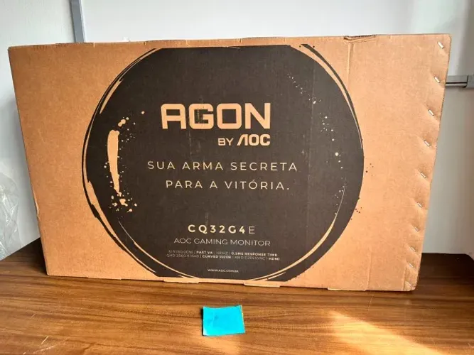 AOC 32" 2K 180hz 0,5ms LACRADO ! NOVO! N. Fiscal e Garantia, Agon Quad
