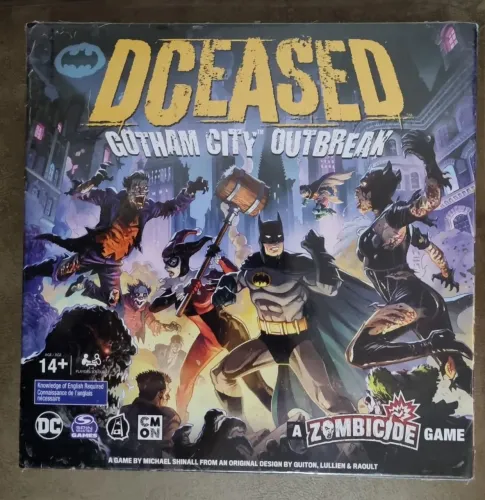 Zombicide: DCeased - Gotham Outbreak em inglês  lacrado