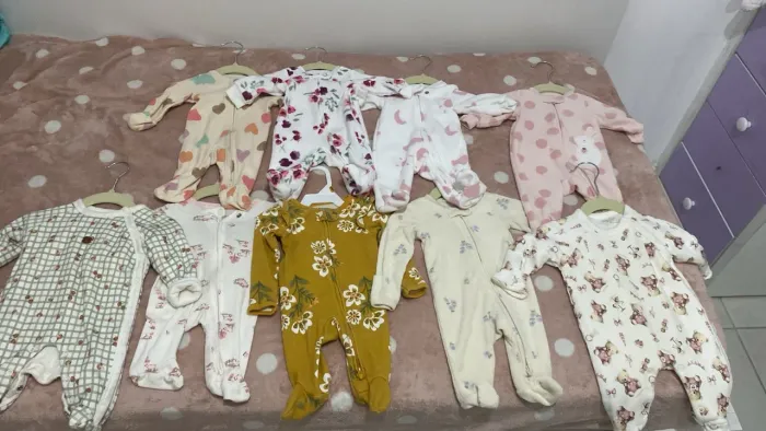 Kit roupas pra bebe RN e P