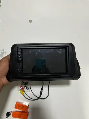 Multimídia 7 polegadas com câmera de ré HD