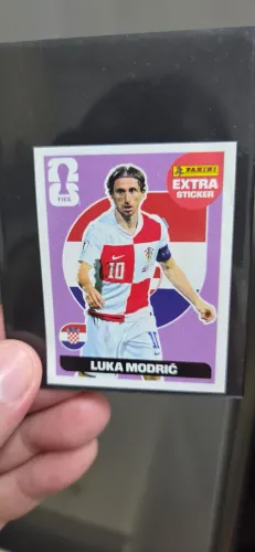 Figurinha extra legend Modric lilás 2026