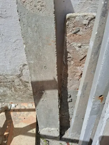 Verga Pré-Moldada para Portas e Janelas - peças de 10,00 e 20,00 cada