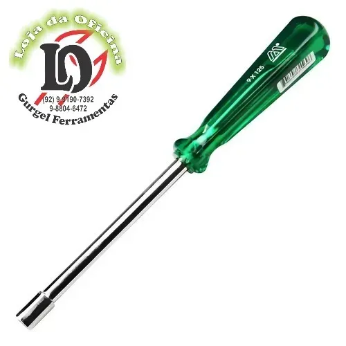 Chave canhão vazado 9mm x 125mm-9X125