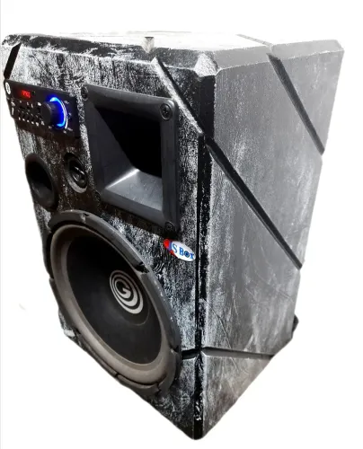 Caixa Bob Som Residencial Sub Woofer 10 polegadas trio