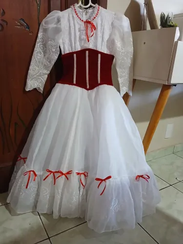 Vestido de noiva para festa Junina