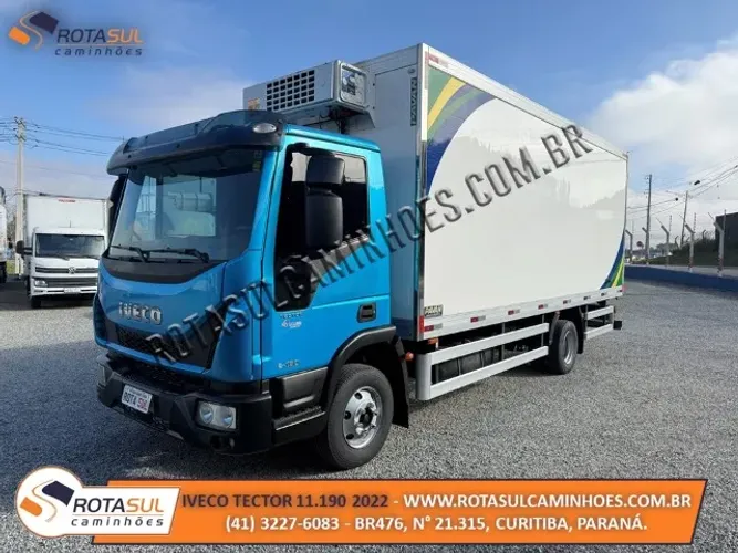 IVECO TECTOR 9-190 2022 BAÚ REFRIGERADO
