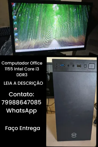 Computador Office 1155 Intel Core i3 DDR3