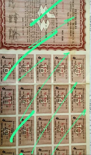 Títulos Eletrobrás Empréstimo compulsório