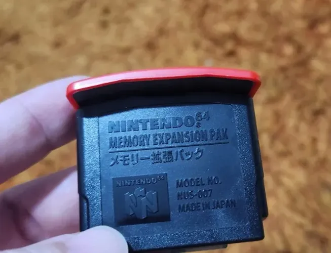 Nintendo 64 Memory Expansion Pack Expansor Memoria