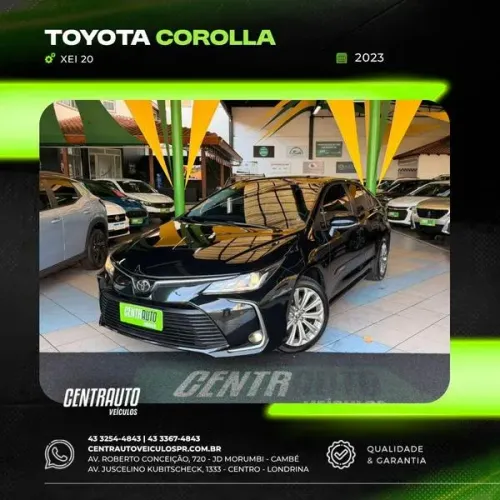 Toyota Corolla XEI 2.0 Flex 16V Aut. 2023