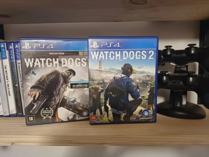 Jogos ps4 Watch Dogs 1 & 2