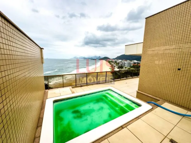 Cobertura com 4 dormitórios para alugar, 182 m² por R$ 20.637,77/mês - Piratininga - Niter