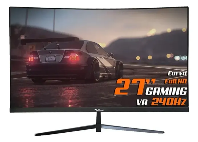 Monitor DX 270ZG 27 Polegadas Curvo HDR FULL HD 1920 x 1080 240Hz