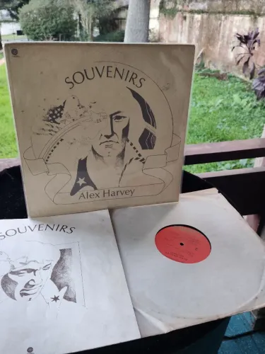 LP Alex Harvey Souvenirs importado 