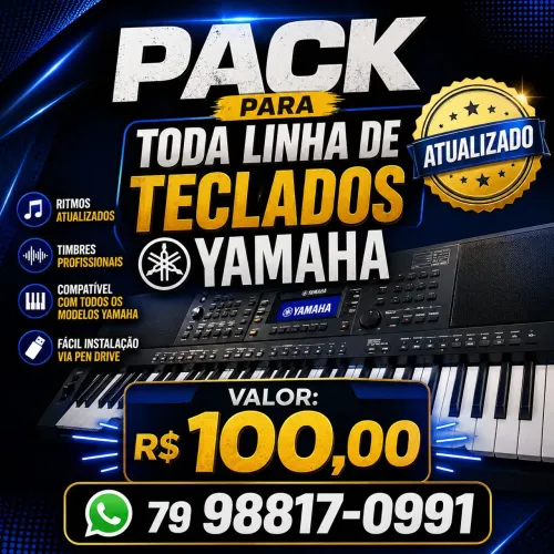 Pack sample pra toda linha yamara
