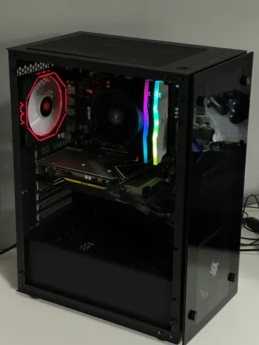 PC Gamer RX 5500XT + Ryzen 5 Leia descrição!