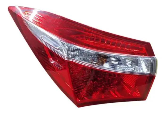 Lanterna Corolla 2015 2016 2017 Esquerdo Sem Led Esquerdo/motorista Vermelho