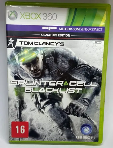 Jogo  para XBOX Tom Clancy's Splinter Cell Blacklist Original  DV0097*