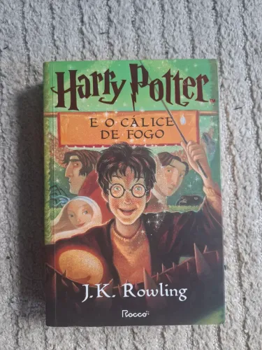 Livro Harry Potter e o cálice de fogo