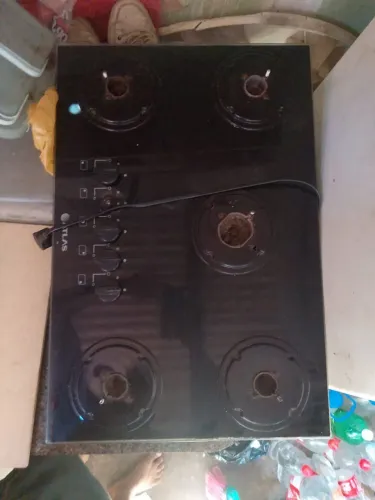 Vendo fogão de vidro temperado