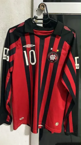 Camisa manga longa oficial atlético Paranaense