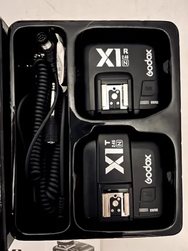 Godox X1N TTL para Nikon - Transmissor + Receptor - Completo
