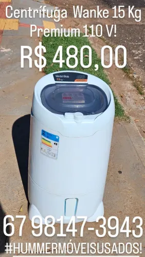 Vende - Se Centrífuga  Wanke 15 Kg Premium 110 V!