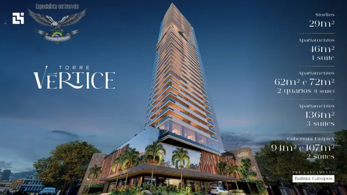 DESCUBRA E EXCLUSIVIDADE DO TORRE VÉRTICE NA BATISTA CAMPOS