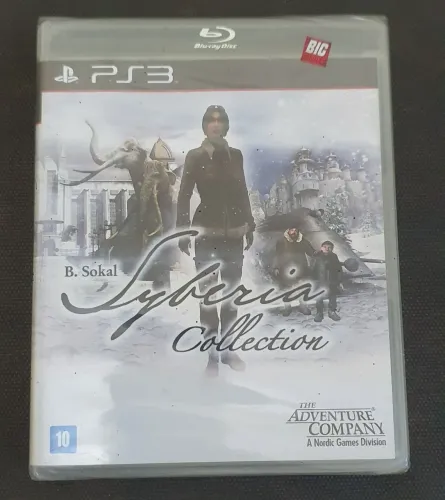 Syberia ps3 lacrado ( Envio para todo Brasil)