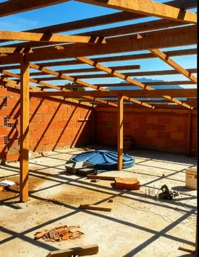Telhados colonial e PVC