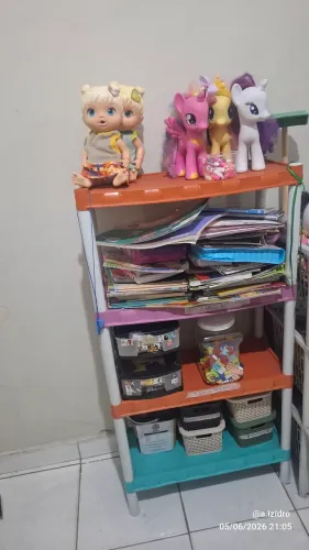 Armário infantil - colorido