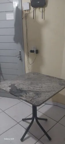Mesa de pedra de mármore 