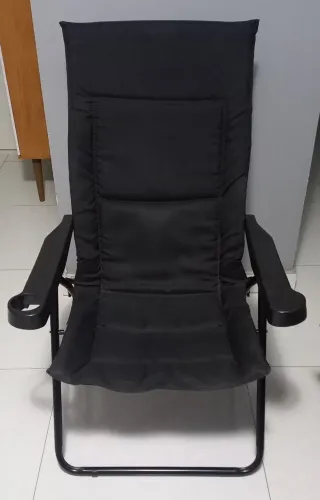 Cadeira Estofada Dobrável.