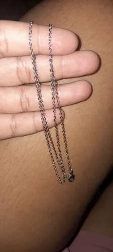 Correntinha prata masculina