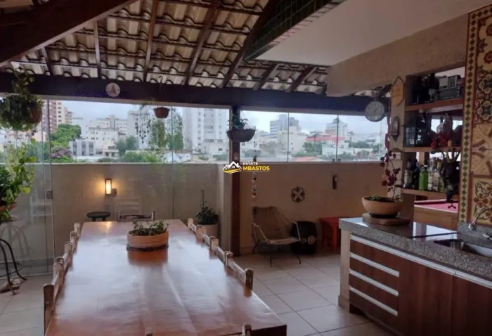 Cobertura à venda em Belo Horizonte - PADRE EUSTÁQUIO - Semi-novo - 157.52m² - Churrasquei