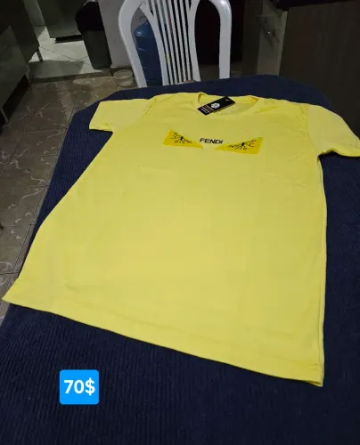 Camisa Grife peruana elastano da Fendi M
