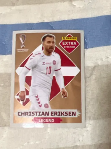 Figurinha legend do Christian eriksen bronze 2022