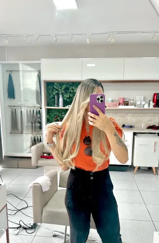 Vendo mega hair cabelo brasileiro 180gr - 68cm