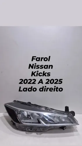 Farol Nissan kicks 2022 A 2025 lado direito original
