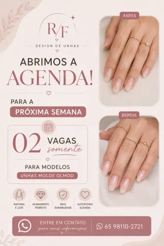 Unhas Molde F1