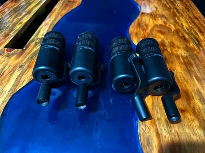 Microfone Maono Dinâmico para Podcast - 4 Unidades