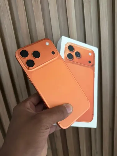 iPhone 17 Pro laranja SEM USO