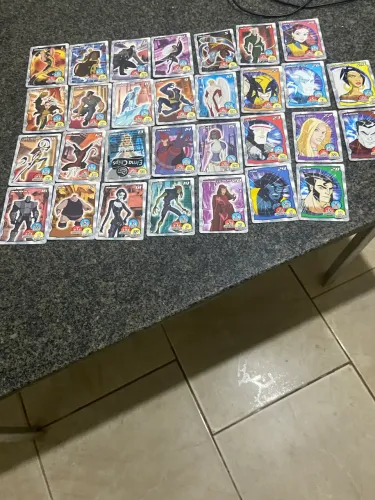 Tazos cards xman completo.