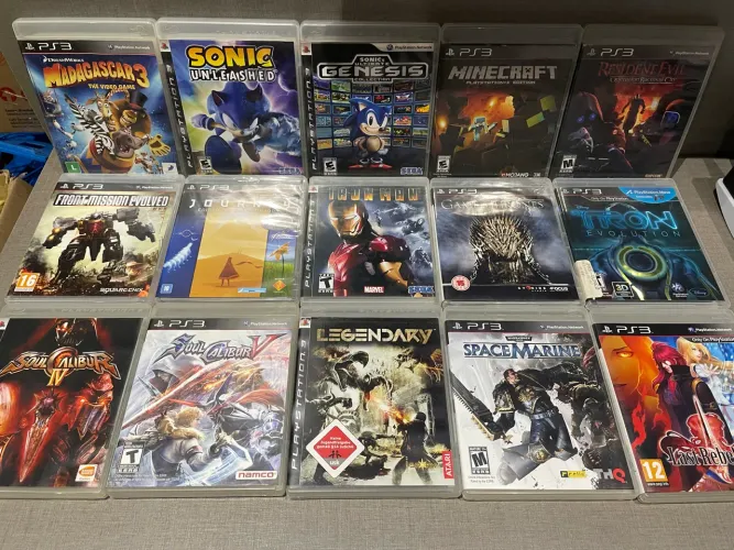 Jogos PS3 - informações na descrição