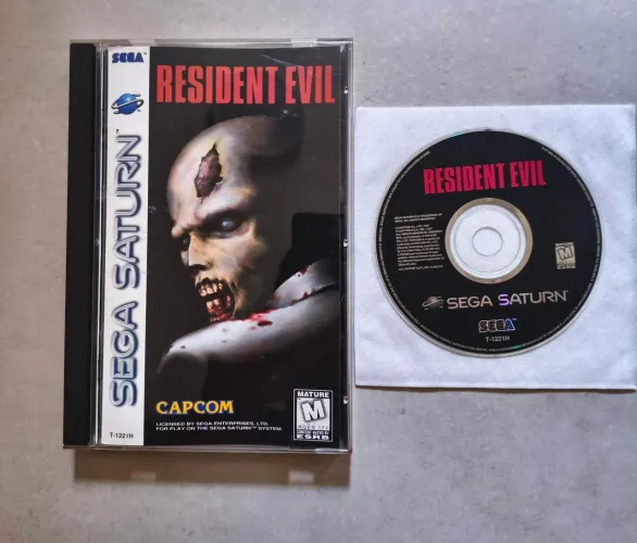 Resident Evil Sega Saturn Americano Completo