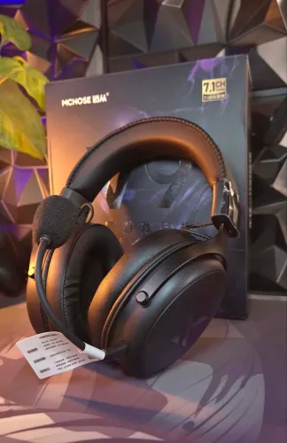 Headset gamer sem fio Mchose V9 pro NOVO/LACRADO