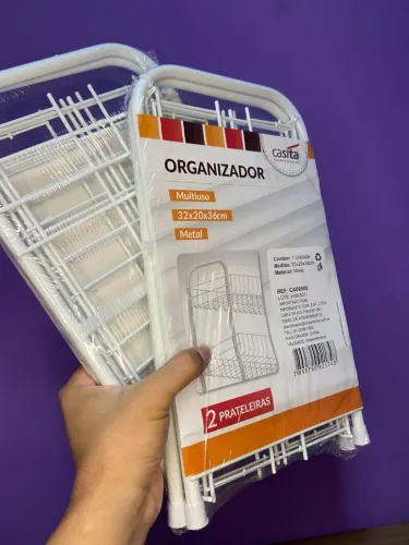 Organizador Multiuso Metal - Casita
